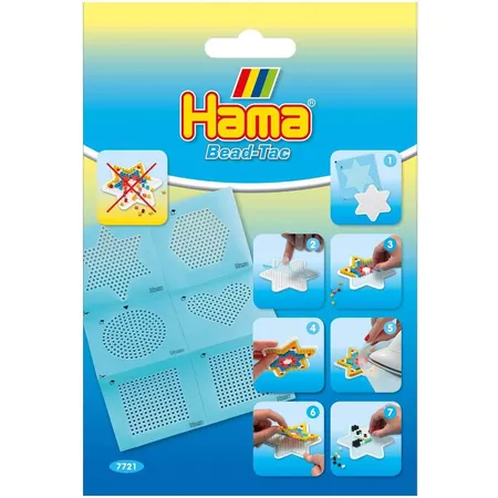 Hama Bügelperlen Bead Tac Haftfolie für Midi Perlen und Stiftplatten