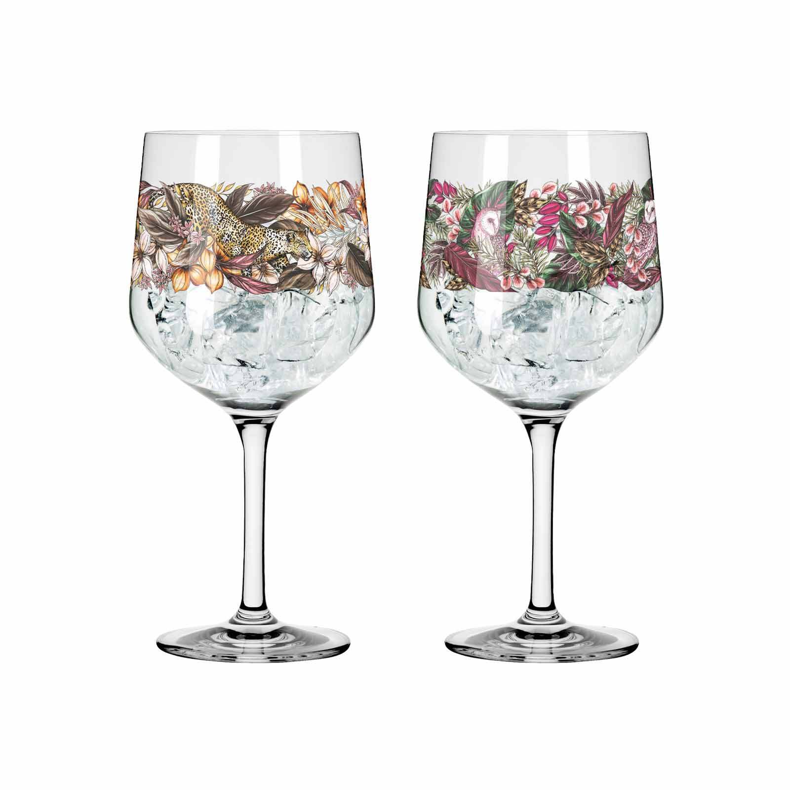 Ritzenhoff Gin-Gläser Schattenfauna 720 ml 2er Set