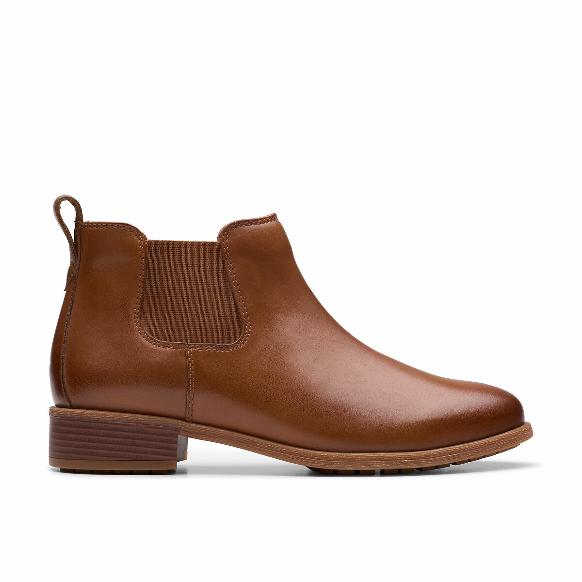 CLARKS<br>Botas Chelsea de Couro Havisham