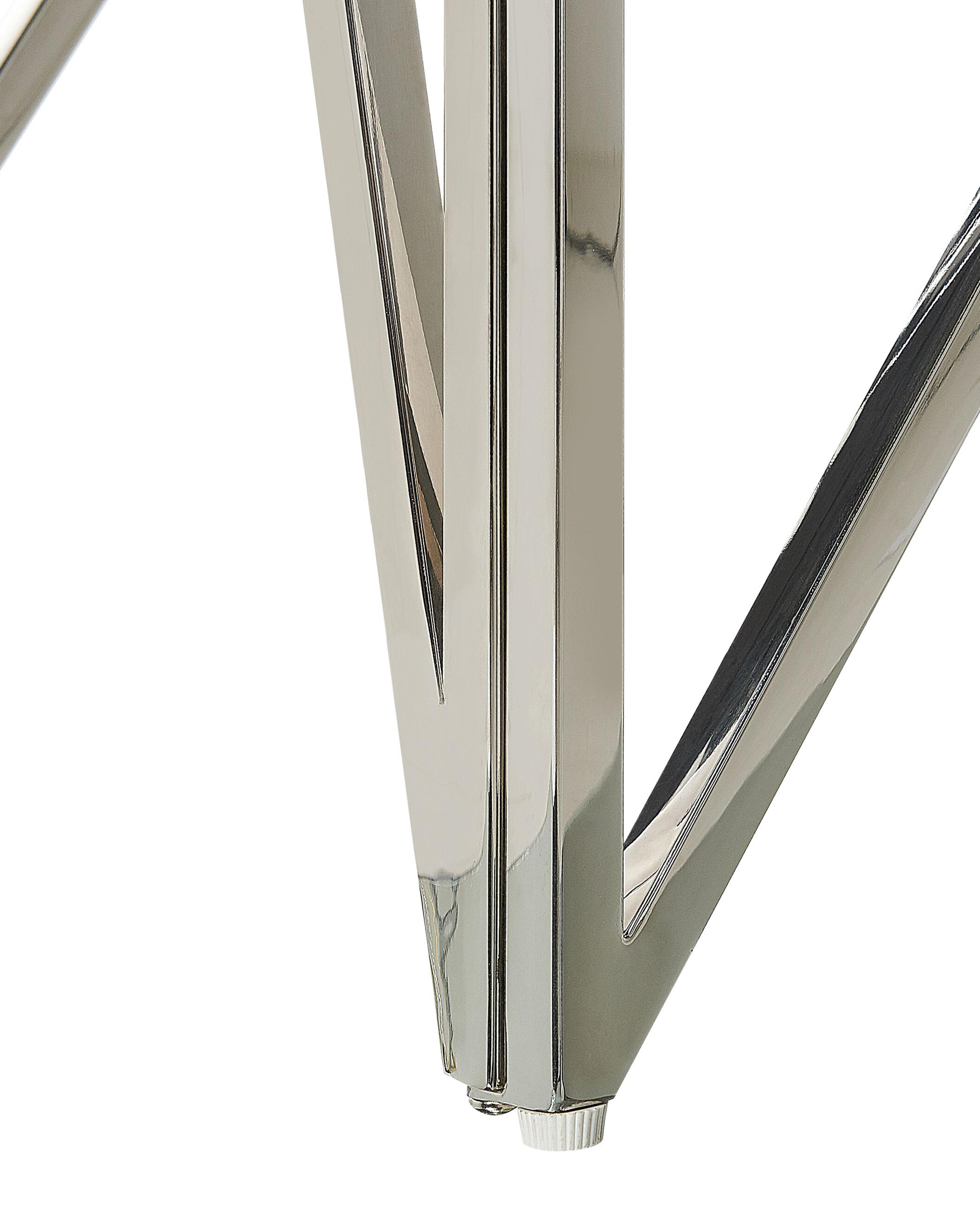 Sidetable WESO Veiligheidsglas Zilver