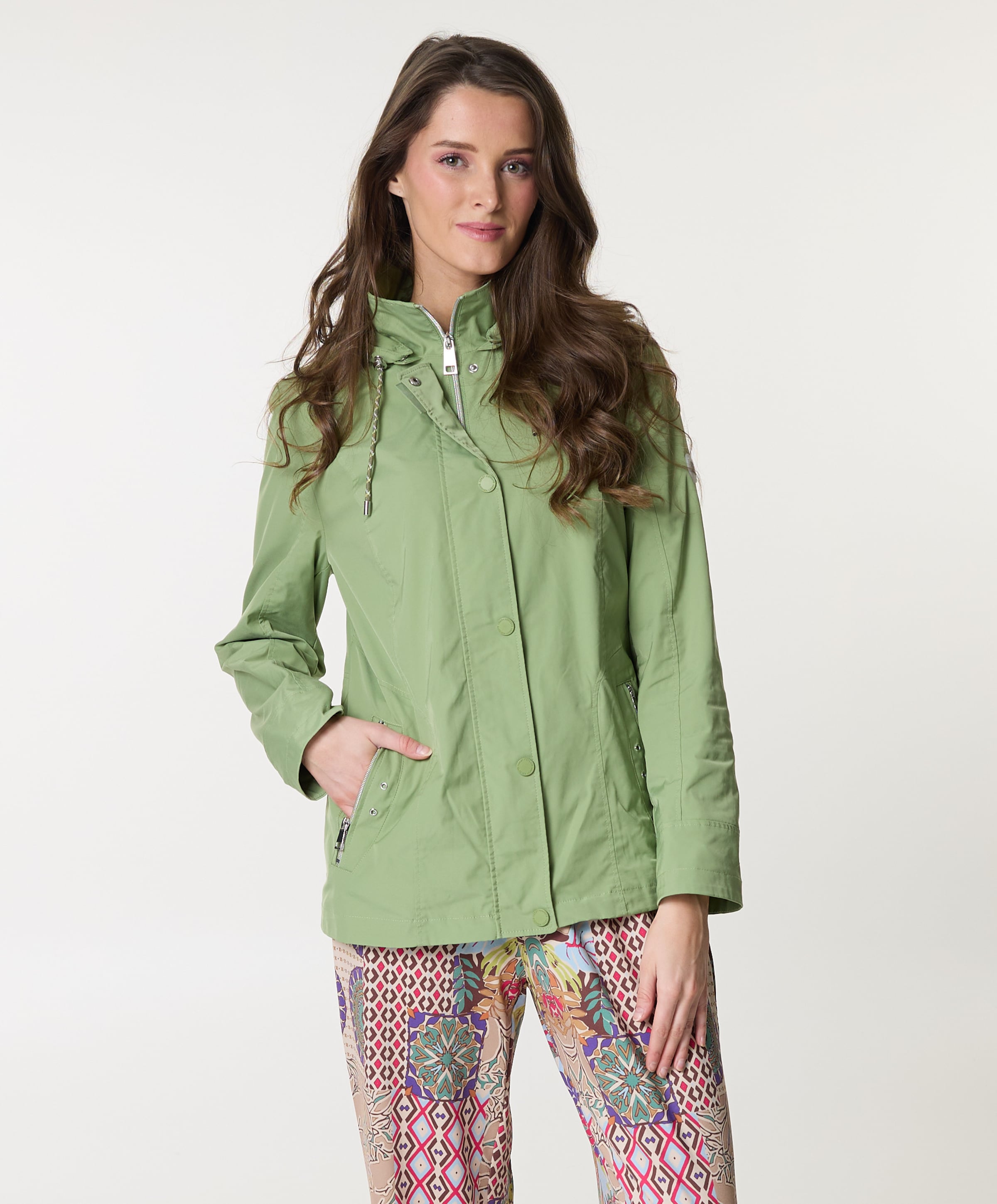 Barbara Lebek Dames jas groen