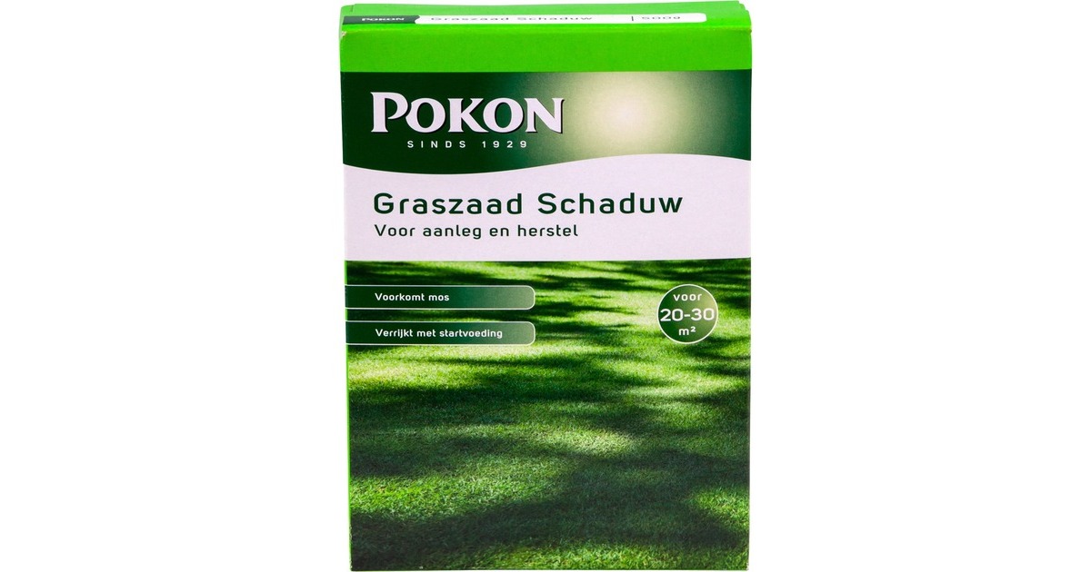 PokonGraszaad Schaduw zaden  (500 g, Voor 20 - 30 m²)