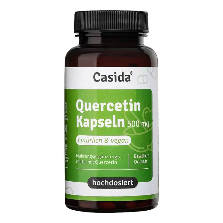 Quercetin Kapseln 500 mg hochdosiert, 90 St