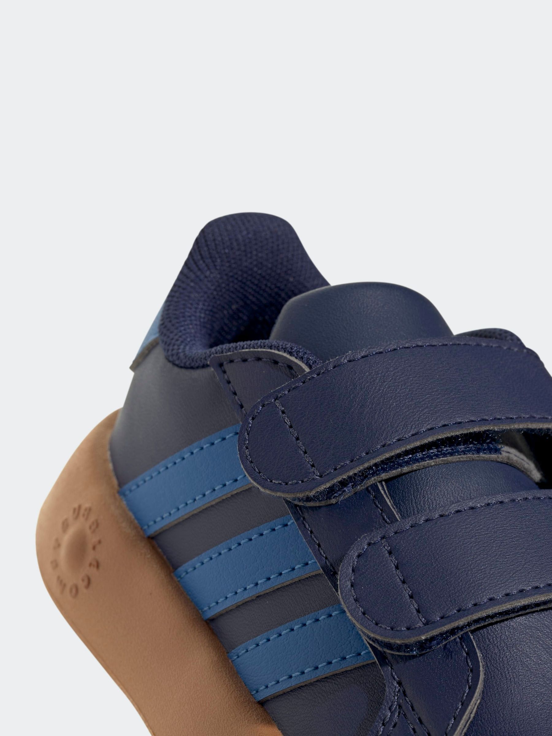 Marineblauw/blauw - adidas Grand Court 2.0 Hook and Loop Infant Trainers