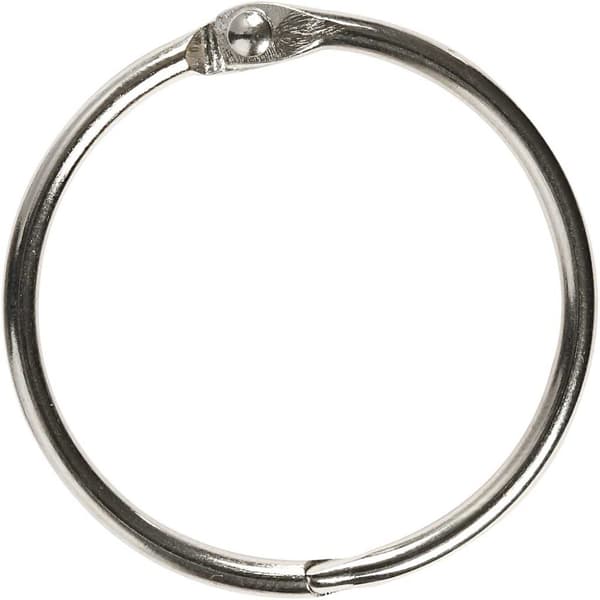 Bokring, dia. 38 mm, tykkelse 3 mm, 8 stk./ 1 pk.