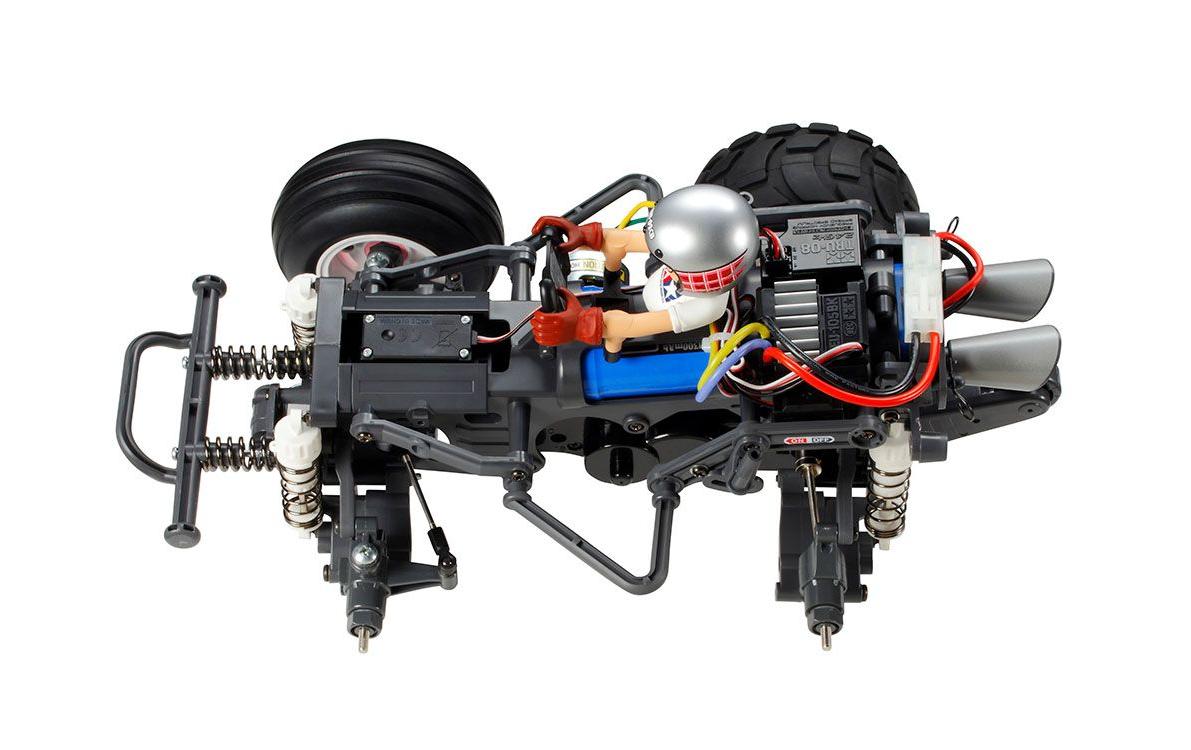 Buggy Comical Frog RWD WR-02CB Bausatz mit ESC, 1:10<br>2WD RC-Offroad Modell im Comic-Stil