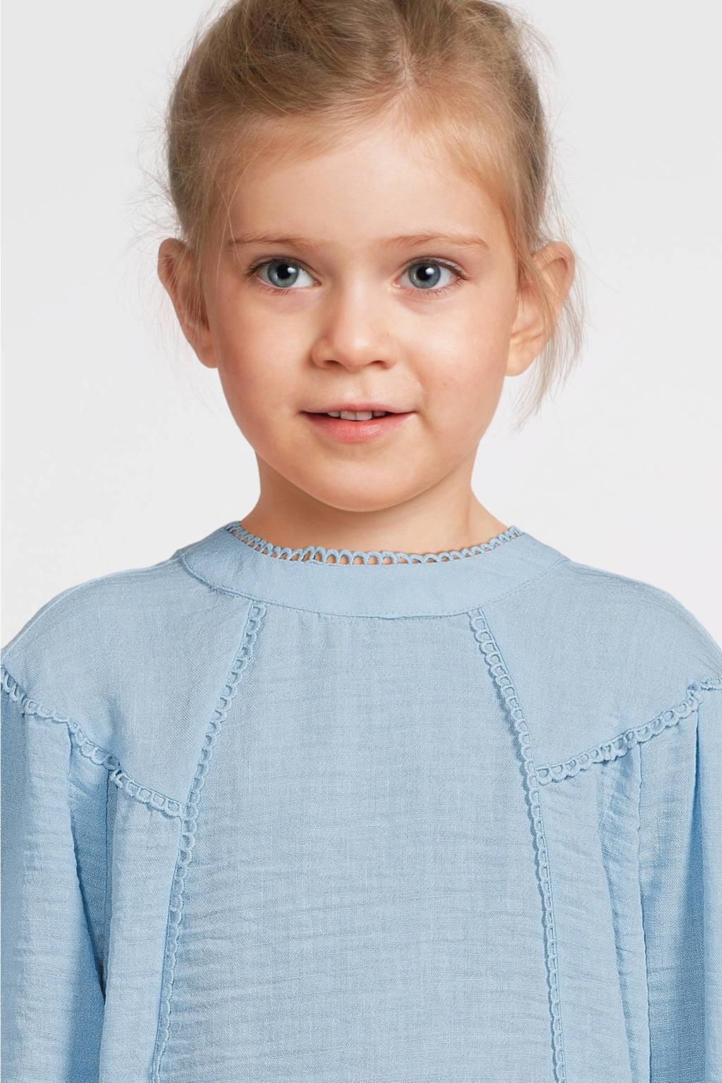 VERO MODA GIRL top VMCHRIS lichtblauw