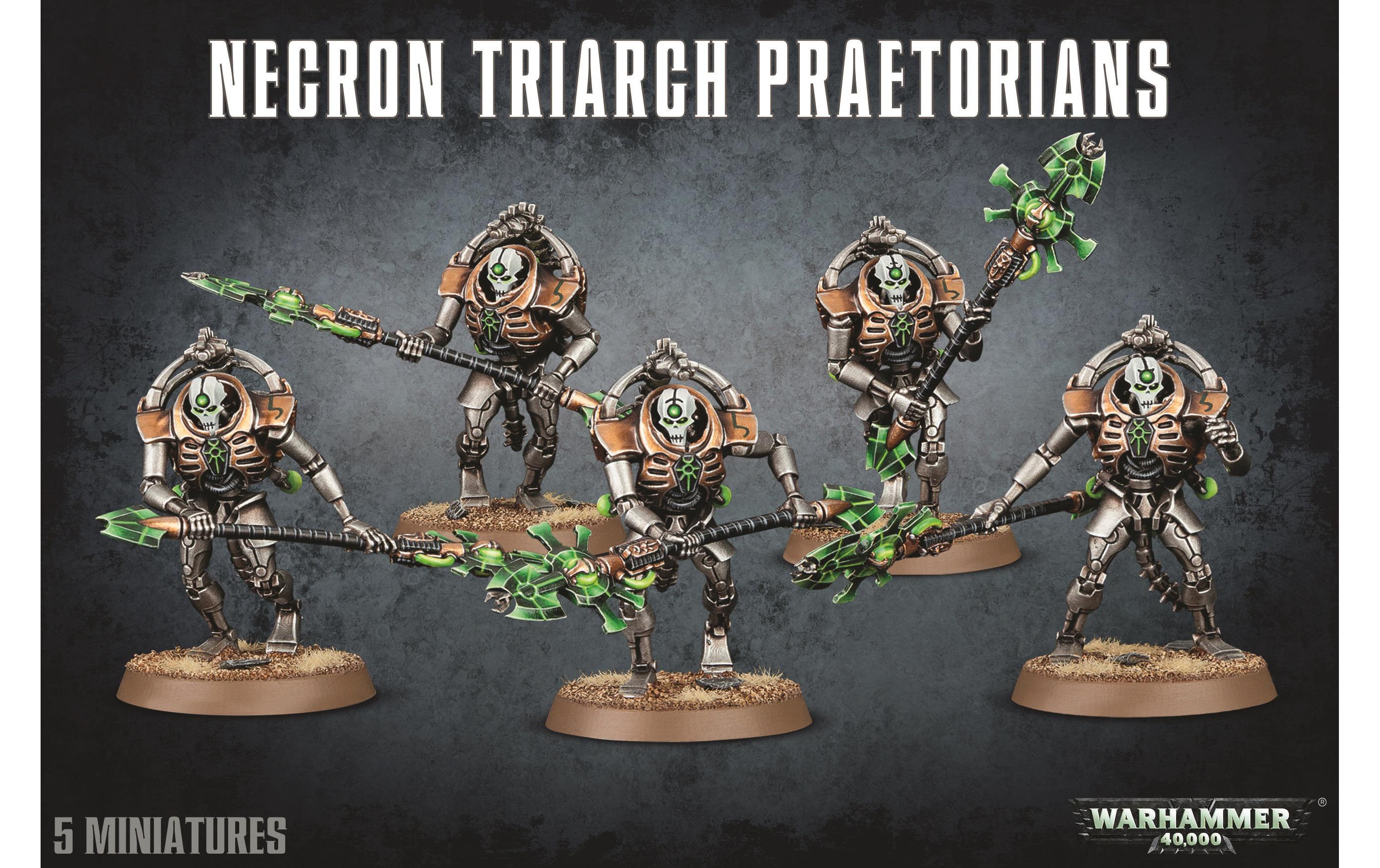 Figurenset Warhammer 40.000 Necron Triarch PraetoriansPrätorianer des Triarchats