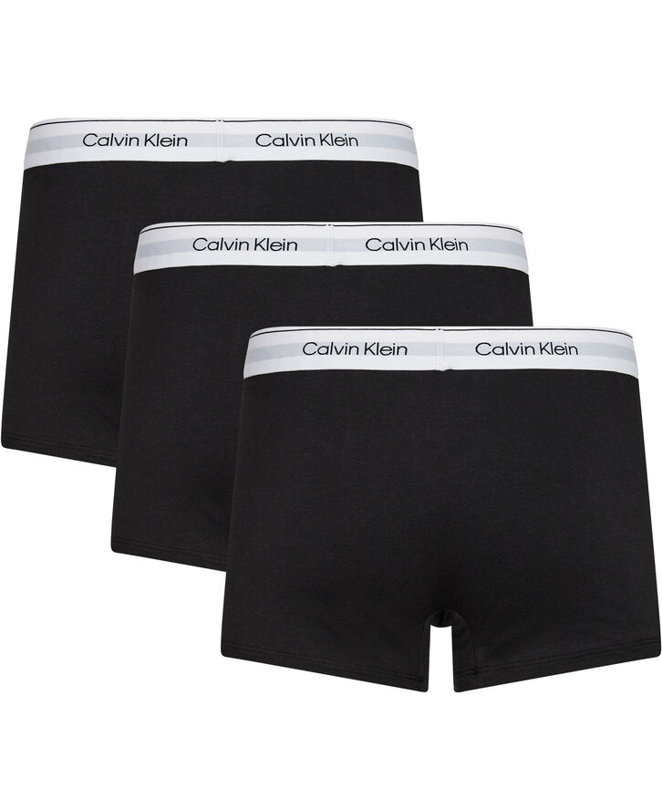 Calvin Klein TRUNK 3PK Black, black, black