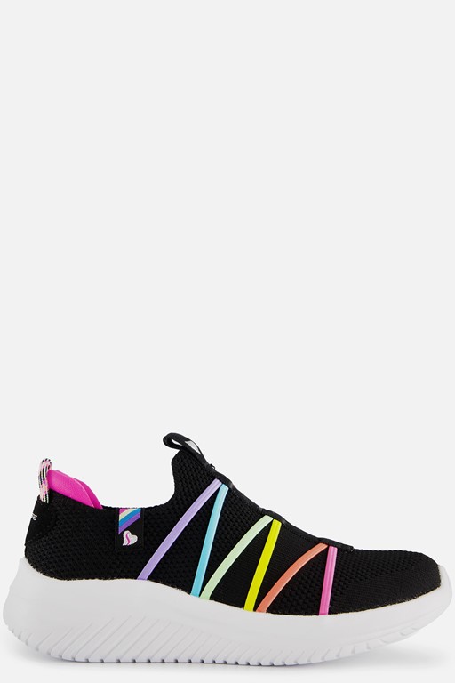 Skechers Sneakers zwart Textiel