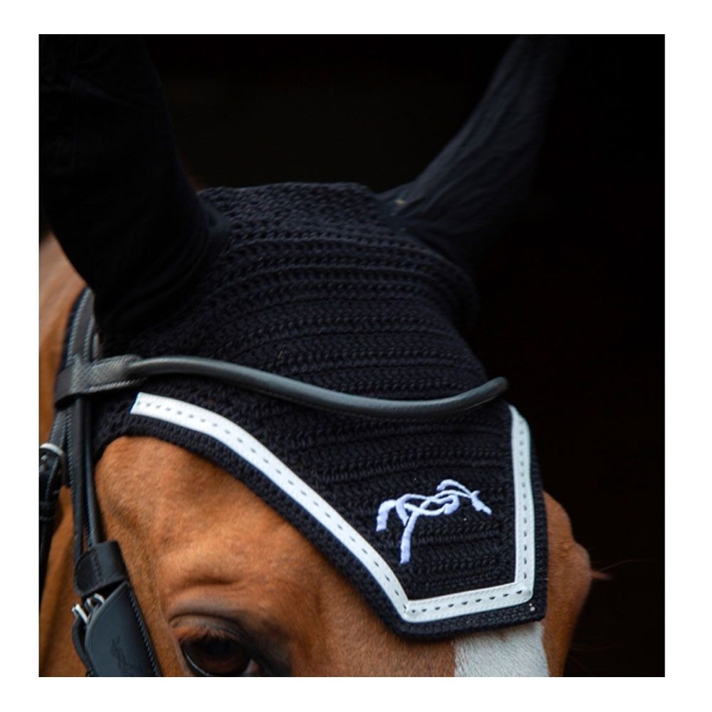 Pénélope FLYCOTTON - Bonnet anti-mouches noir