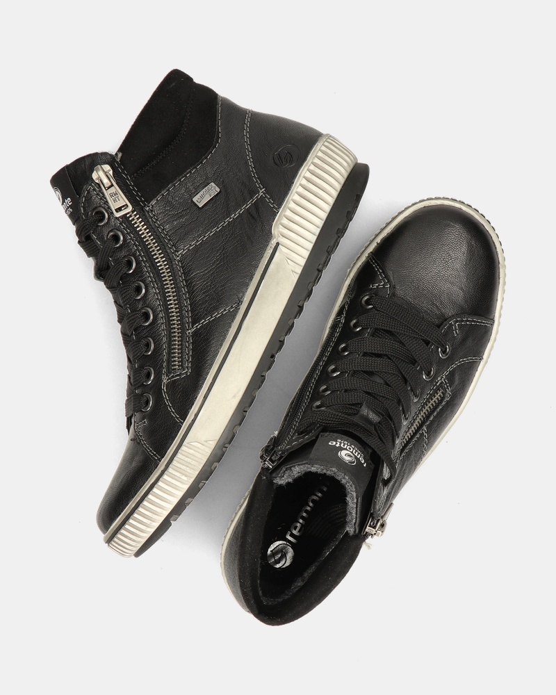 Remonte Hoge sneakers  - zwart