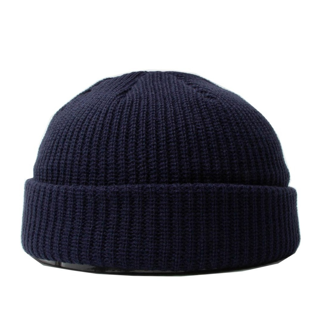Unisex Hipster Strickmütze Beanie Winter Mütze (One Size) - Dunkelblau