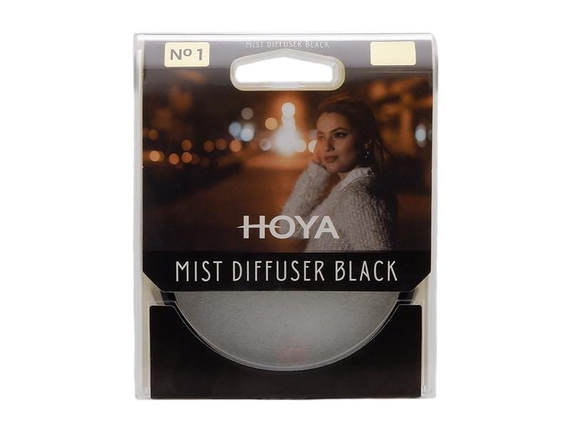 Hoya Objektivfilter Mist Diffuser Black No0.1 – 62 mm Effektfilter, unterdrückt Lichter- und Schattenkontraste und sorgt für ein weiches Bild