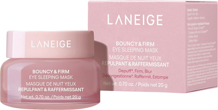 LANEIGE Bouncy & Firm Eye Sleeping Mask - Fyldgivende og opstrammende natøjenm
