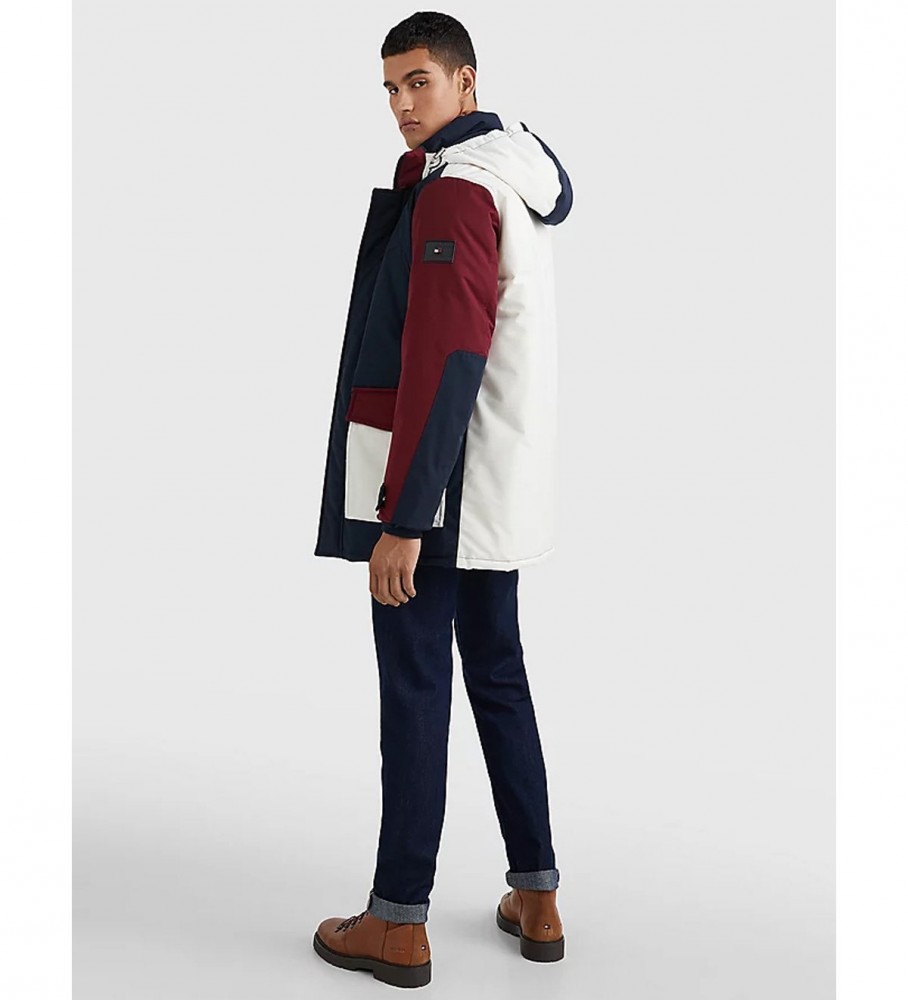 Casaco Tommy Hilfiger Parka Rockie cor merino, bege