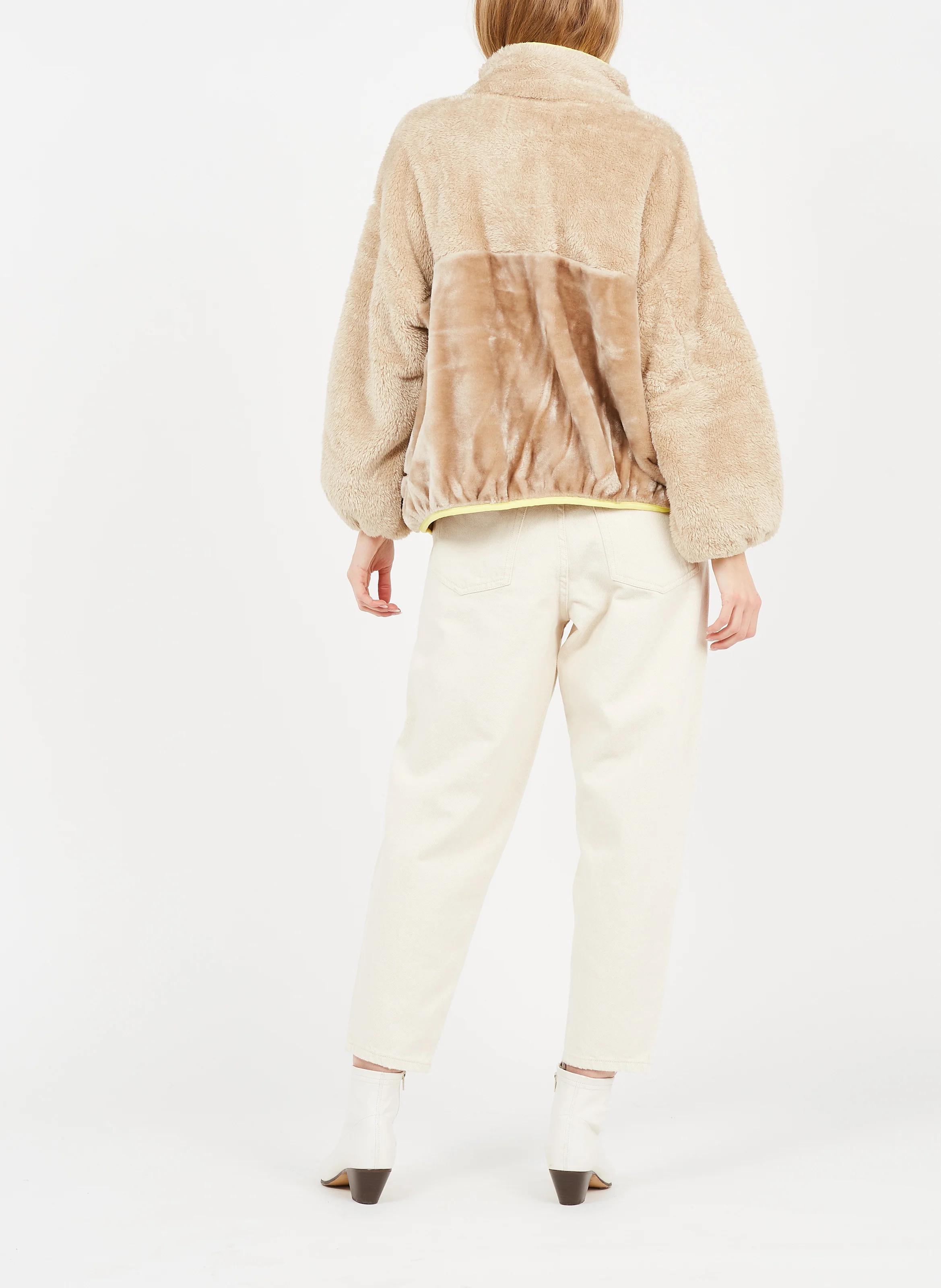 TINEBOROW - Jean droit en coton | Beige