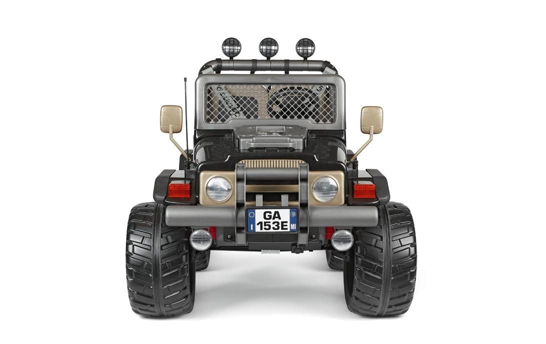 Minicar Gaucho XP Schwarz<br>Leistungsstarker, elektrischer Geländewagen für Kinder