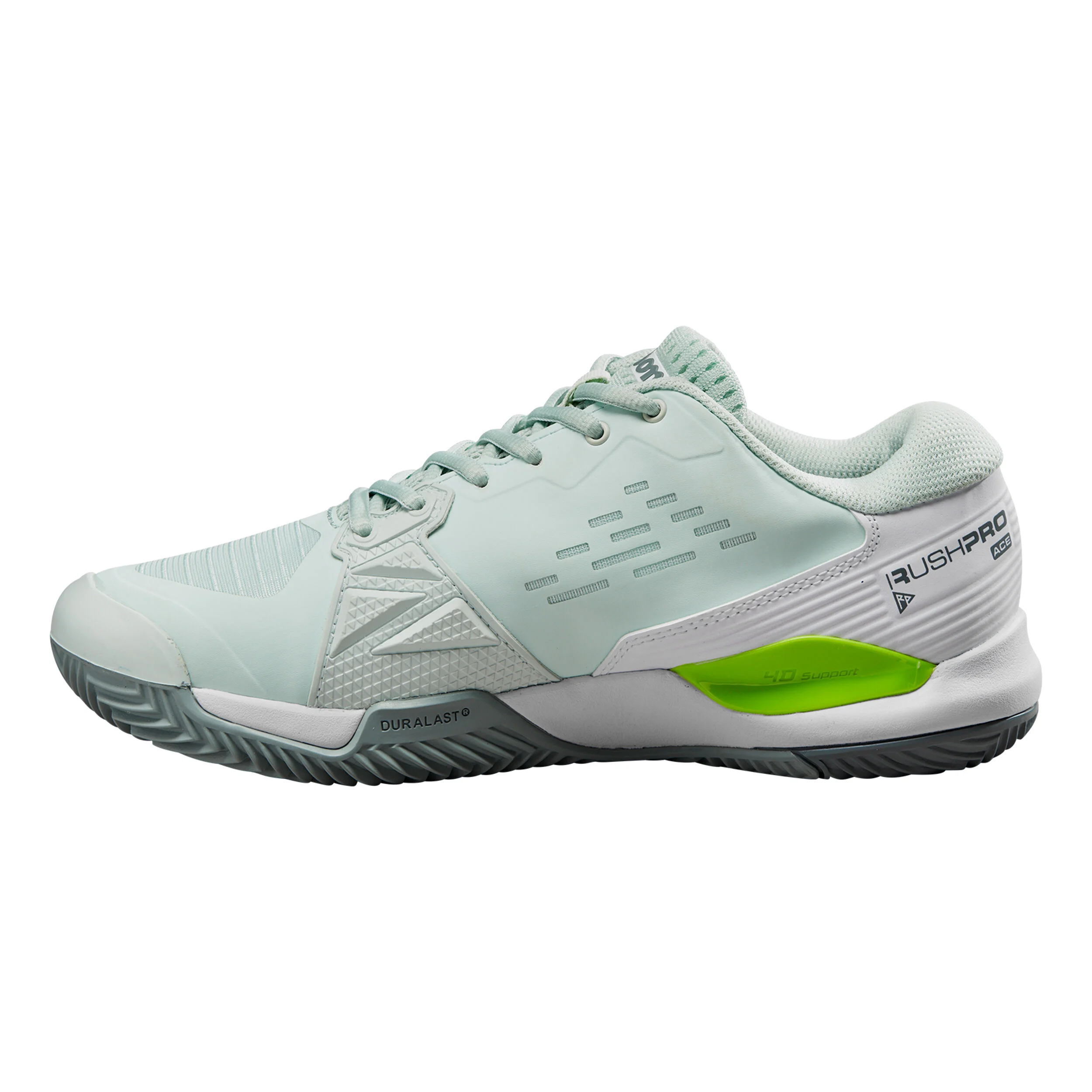 Wilson Rush Pro ACE CLY Chaussure Terre Battue Femmes - Mint, Blanc