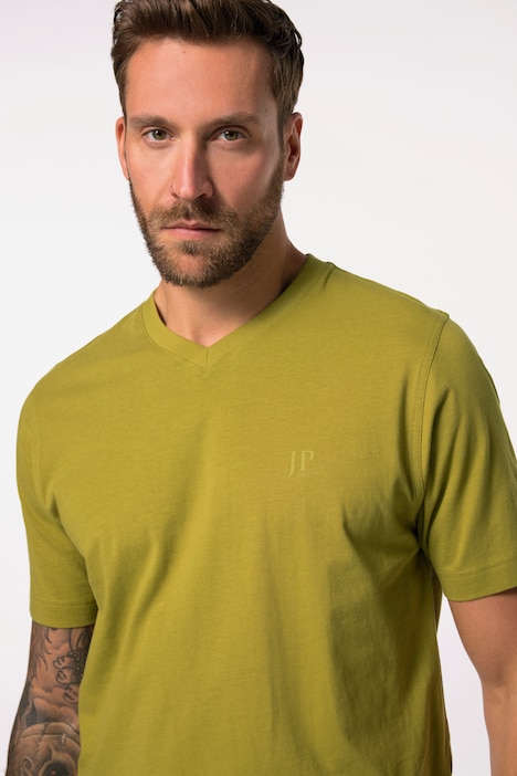 T-Shirts, Basic, 2er-Pack, V-Ausschnitt, Halbarm, bis 8 XL