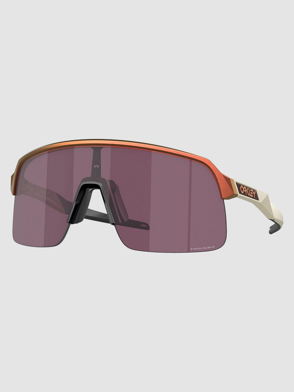 Oakley Sutro Lite Matte Red Gold Colorshift Sunglas prizm road black