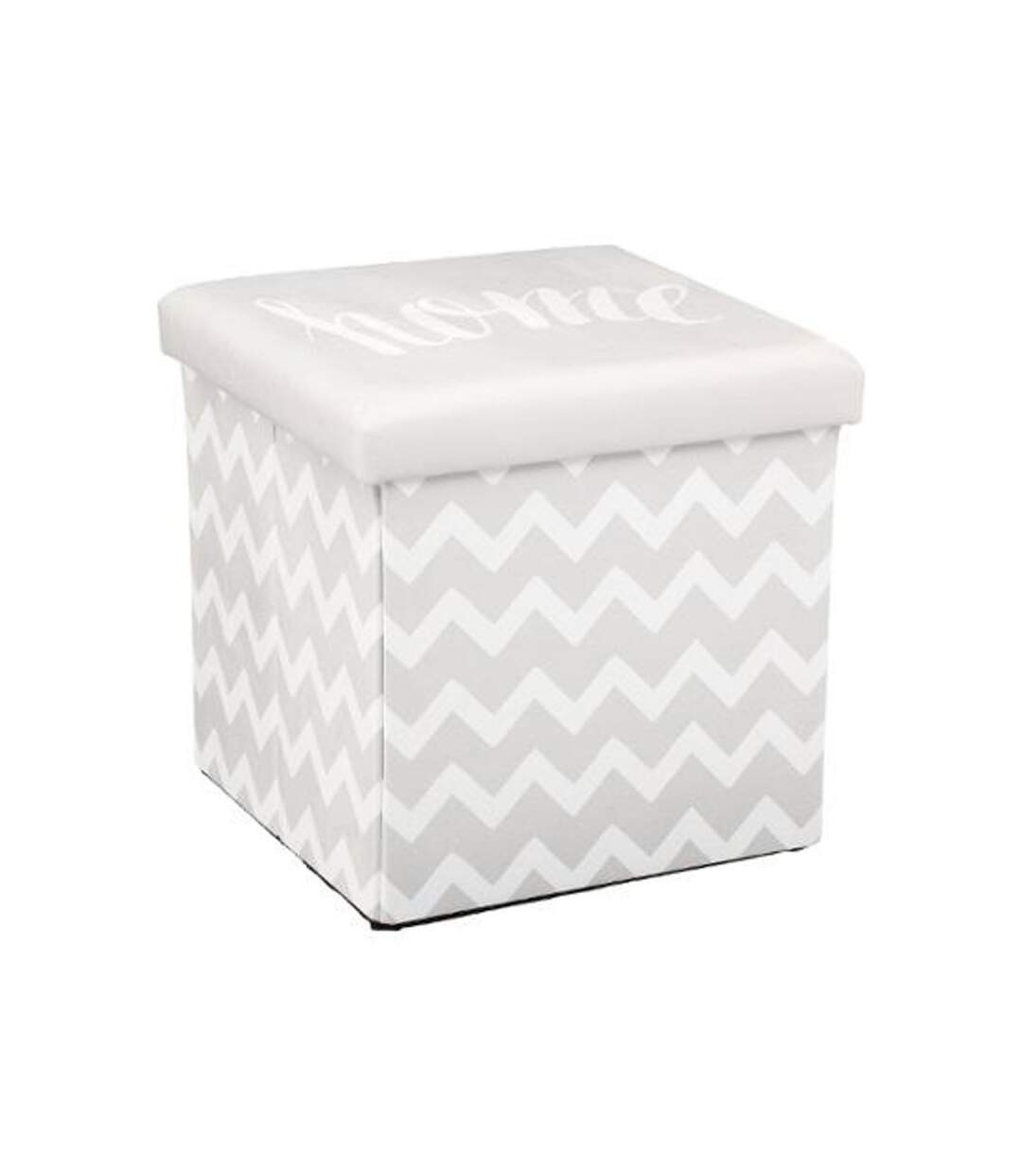 Pouf Pliable Hello Home 38cm Gris
