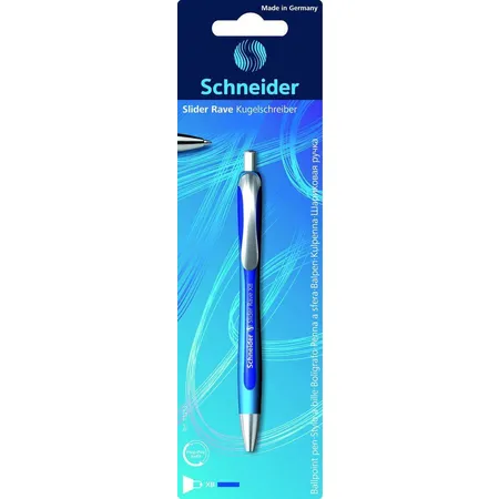 Schneider Kugelschreiber Slider Rave XB, blau