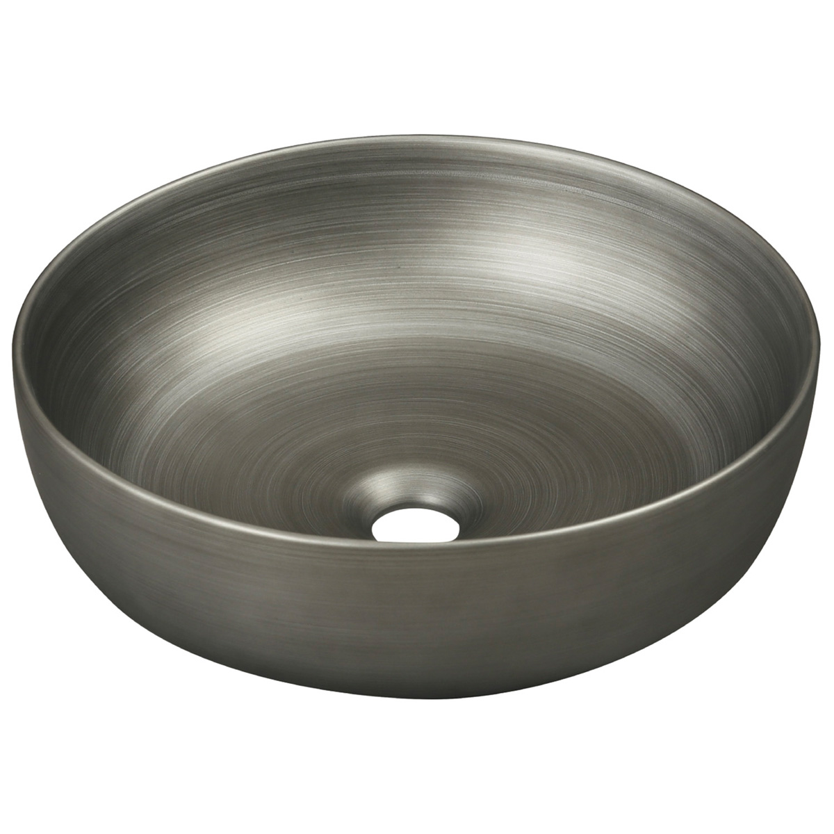 Kerra KR98 waskom rond zilver 41.5x41.5x13cm