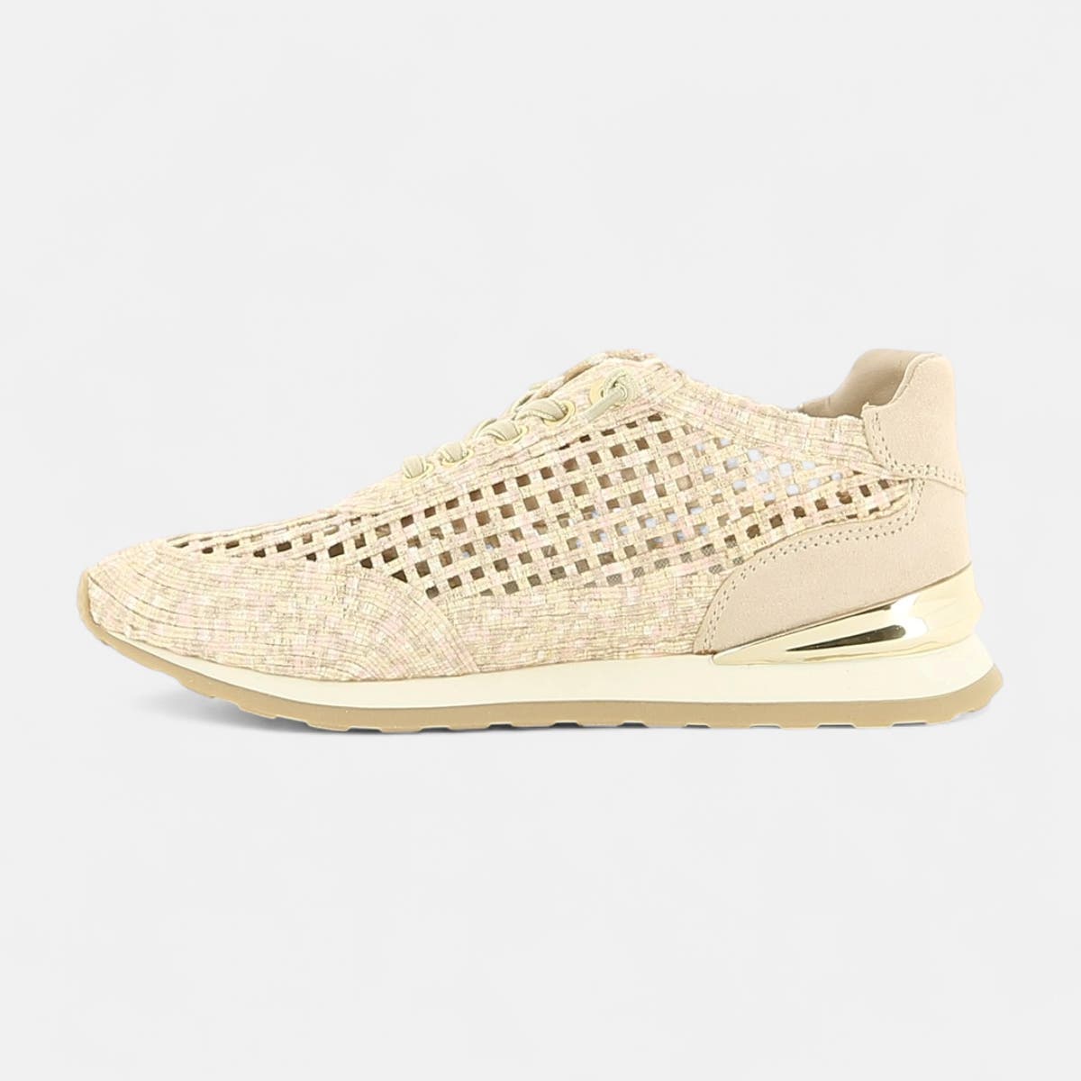 Baskets basses Femme beige