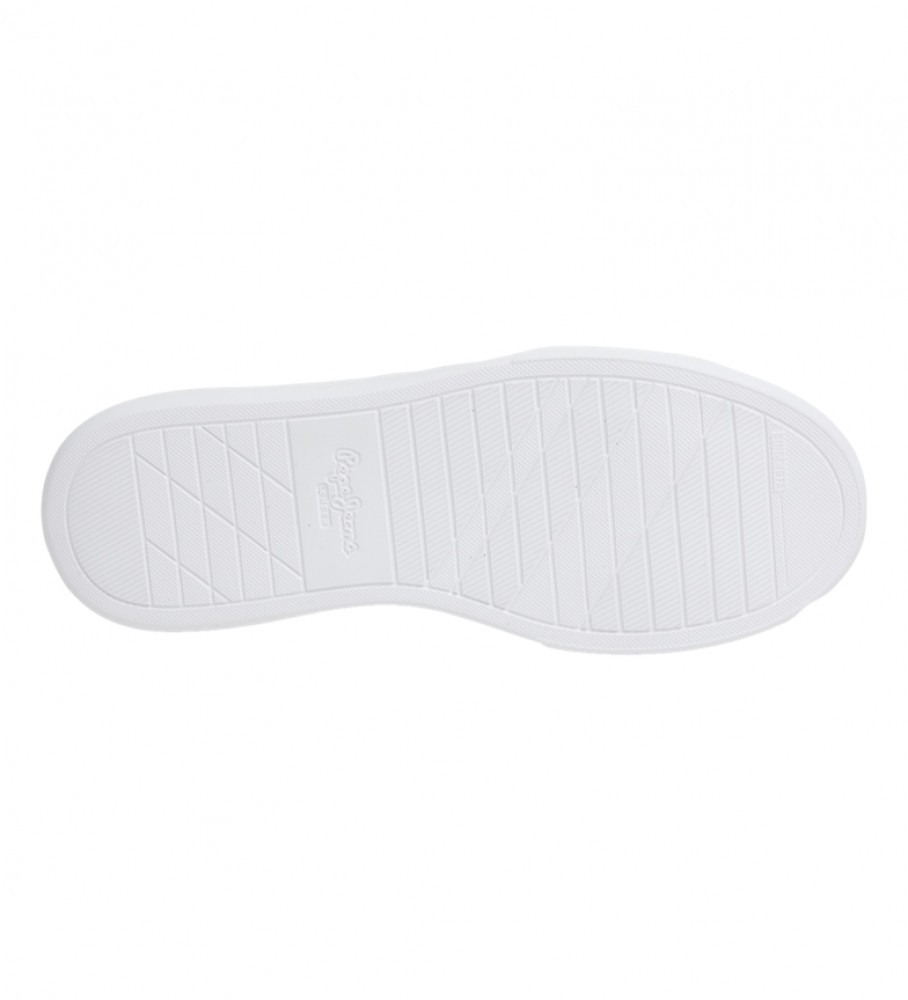 Tênis Pepe Jeans Eaton Basic de couro, preto