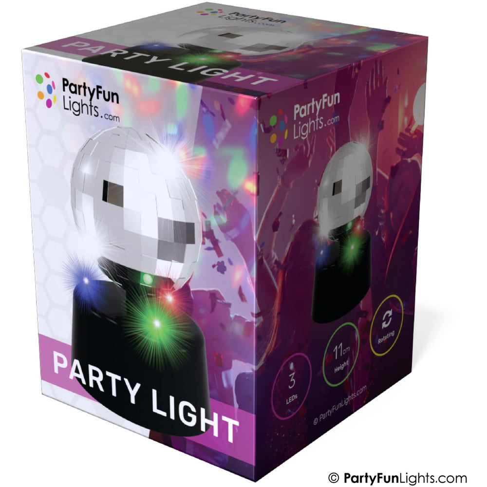 Køb Party Funlight Mini Spejlkugle Lampe Ø: 9,2 Cm