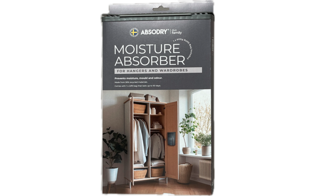 Absodry Duo Family Hanger Raumentfeuchter für Schränke 600 g