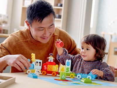 LEGO Getallentrein - Leren tellen (10954)