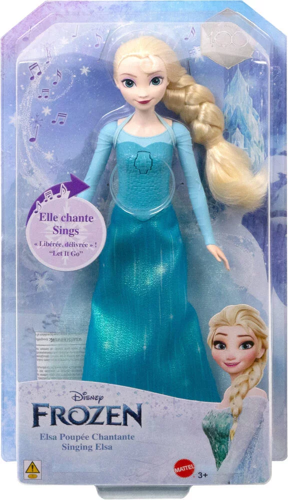 DISNEY FROZEN - LA REINE DES NEIGES - ELSA POUPEE CHANTANTE