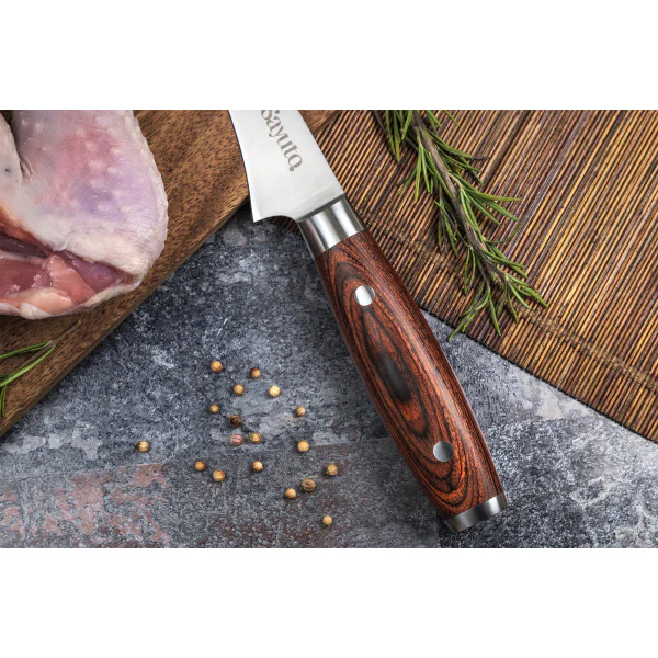 Couteau Sayuto Pakka X50 modèle désosseur 15cm manche riveté Sayuto