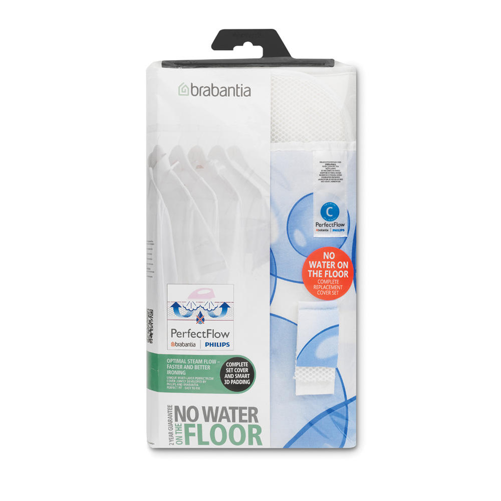 Brabantia Strijkplankhoes C - 124 x 45 cm - PerfectFlow