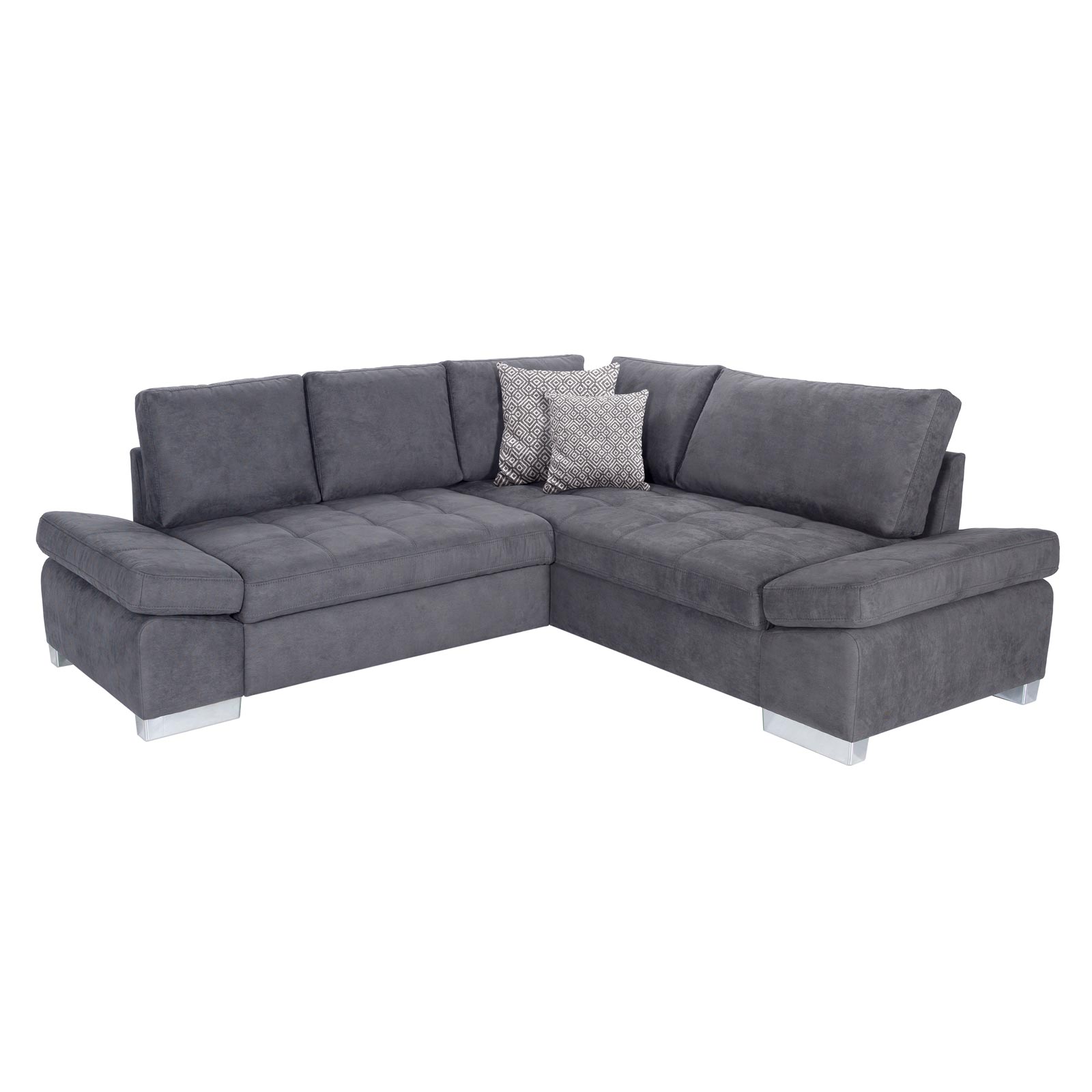 Ecksofa - stone - Liegefunktion links
