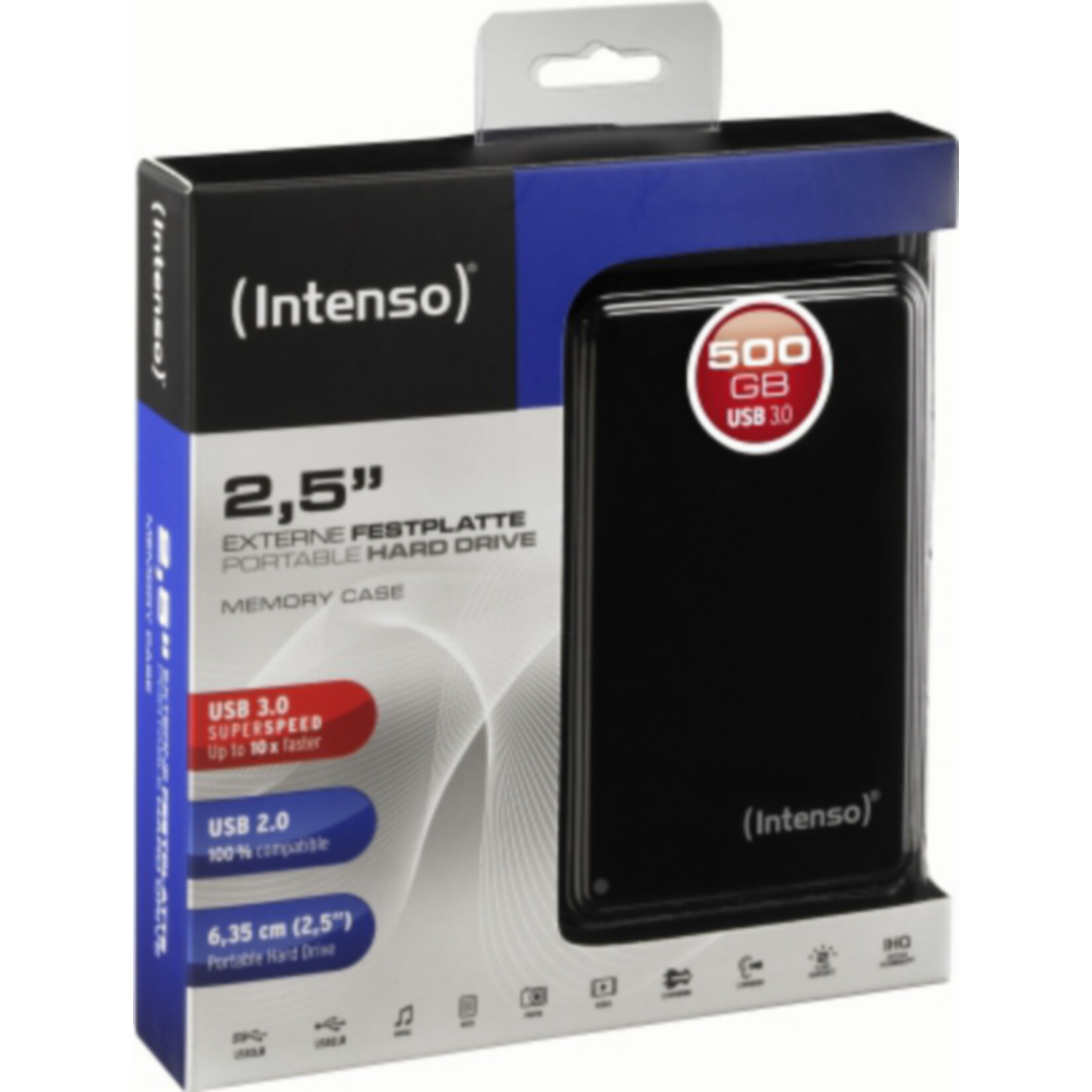Intenso Festplatte Memory Case 2,5