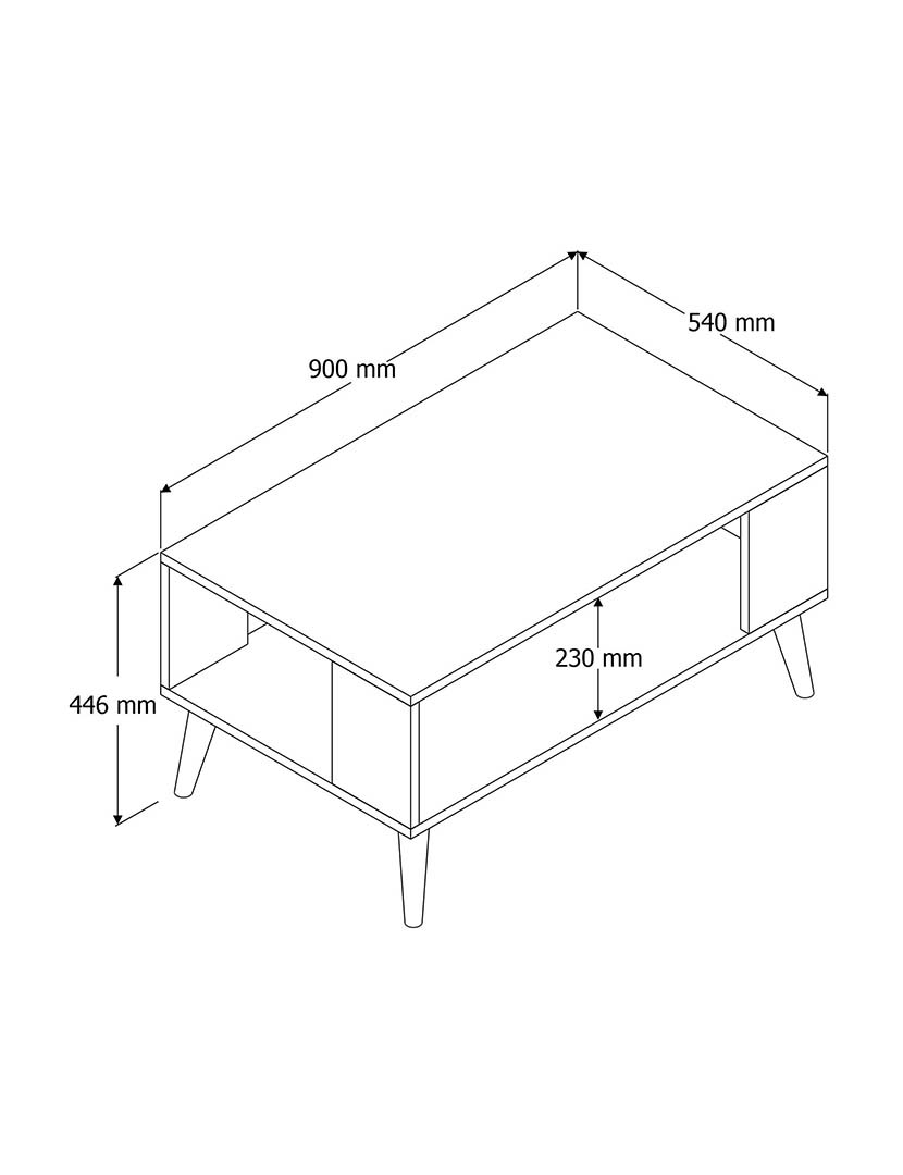 City Oak Coffee Table