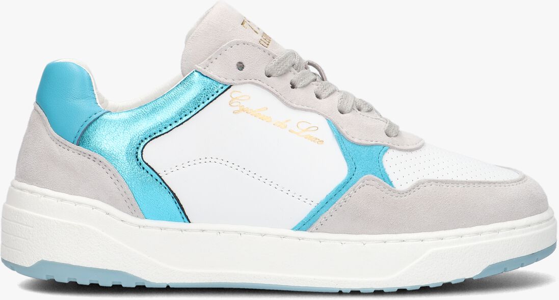 CYCLEUR DE LUXE witte cycleur de luxe lage sneakers corncob