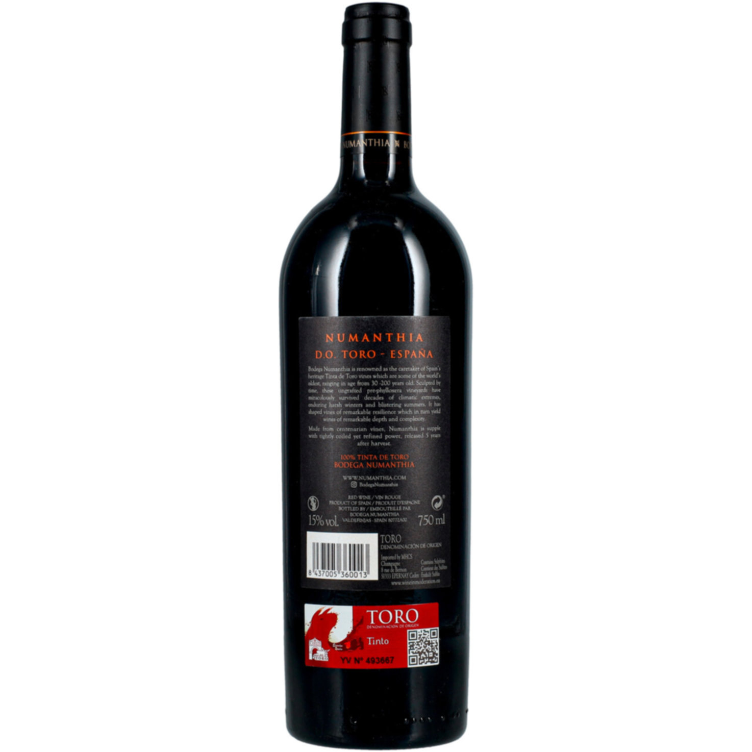 Toro DO Tempranillo Numanthia -75cl
