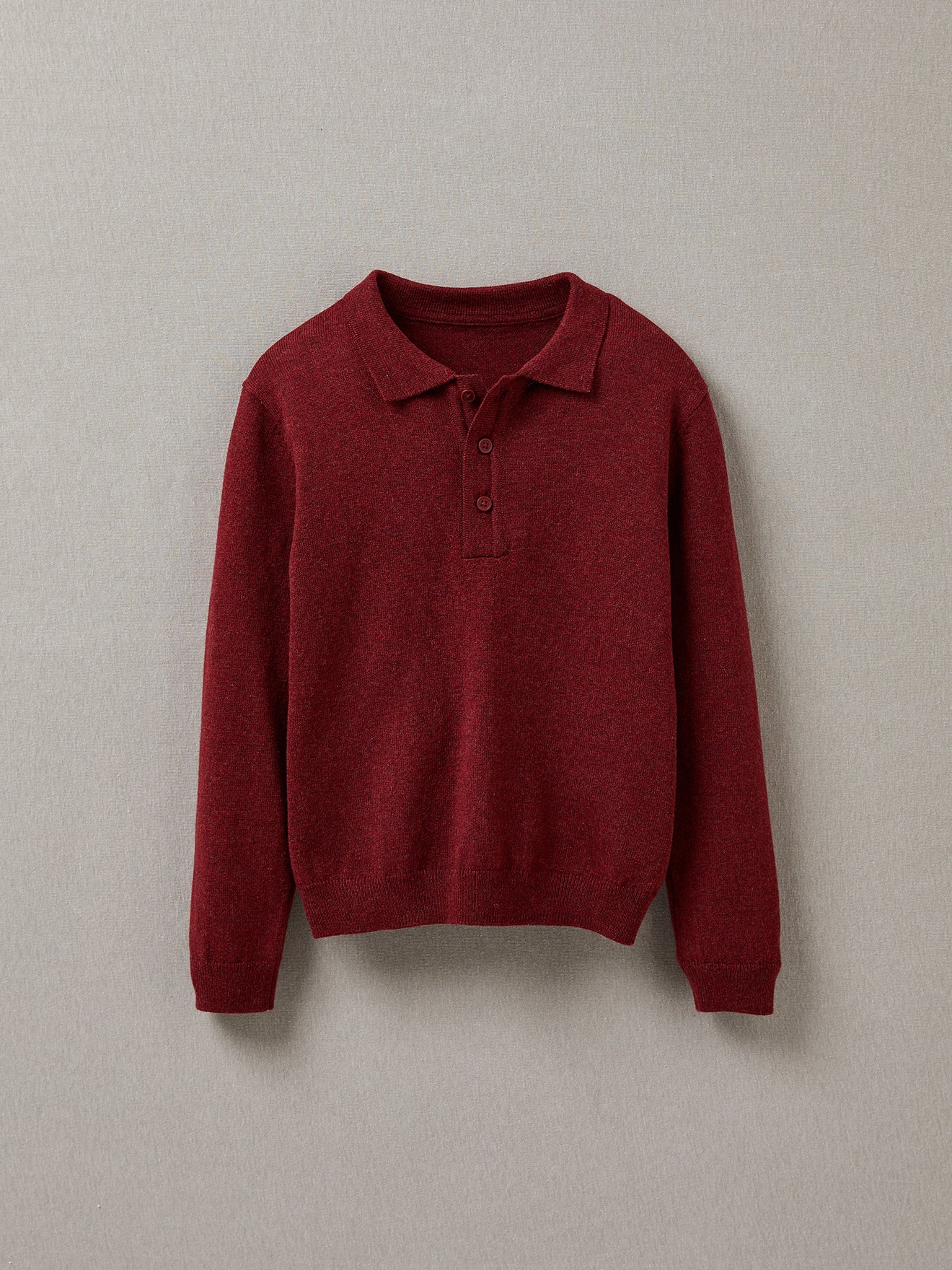 Pull col polo Garçon