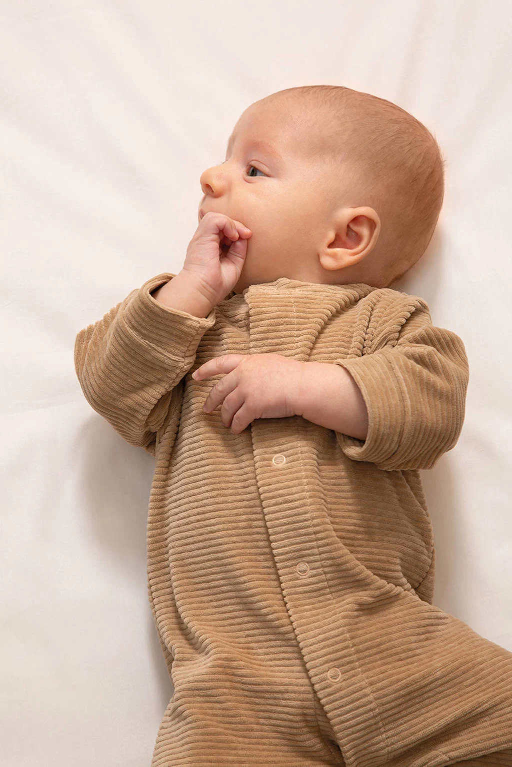Witlof for kids boxpakje Urban Taupe velvet rib