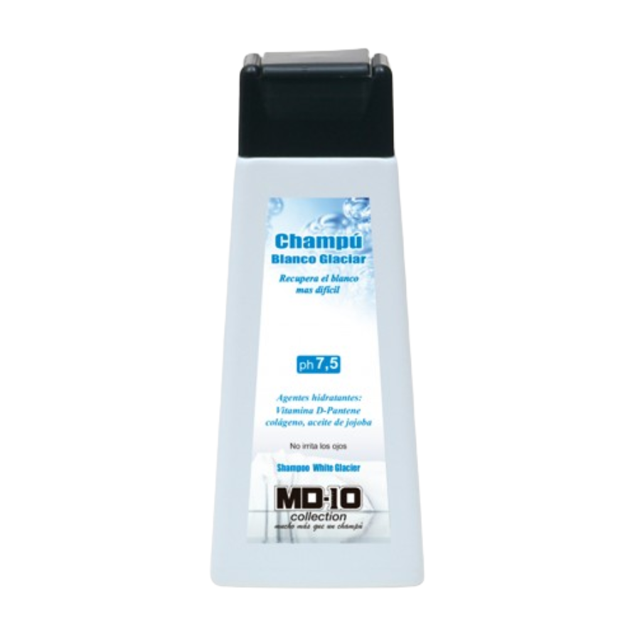 Shampoo MD-10 para pelos brancos em cães