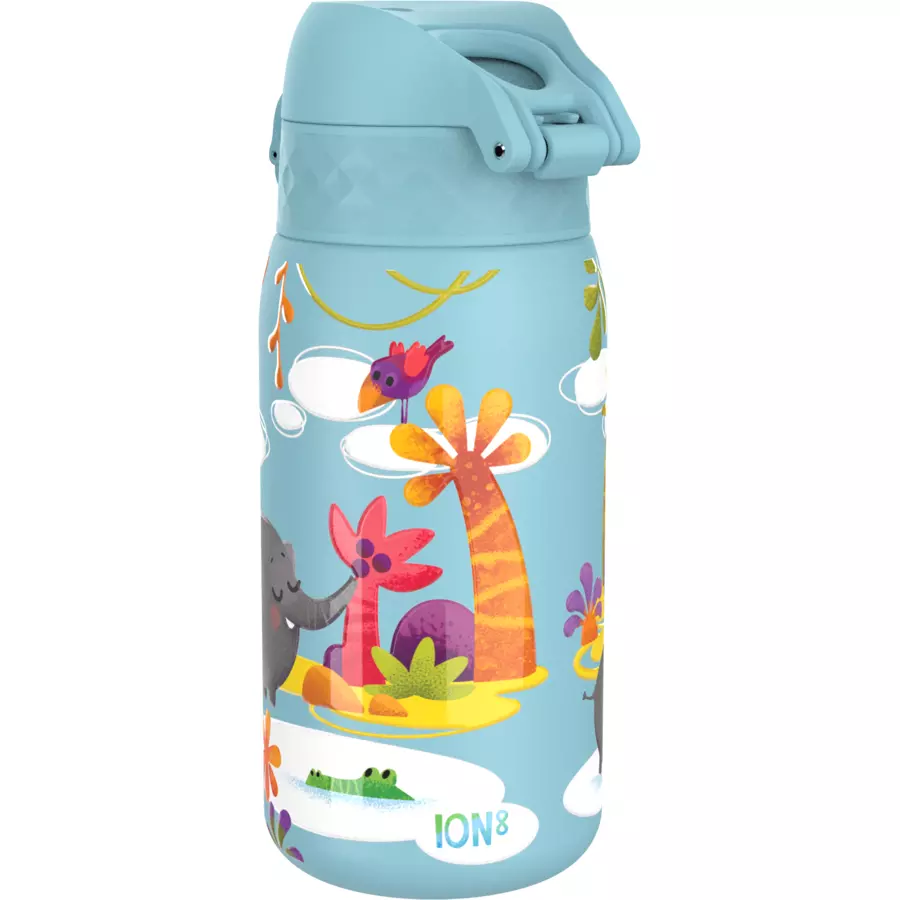 ion8 Kinder-Wasserflasche Edelstahl 400 ml blau