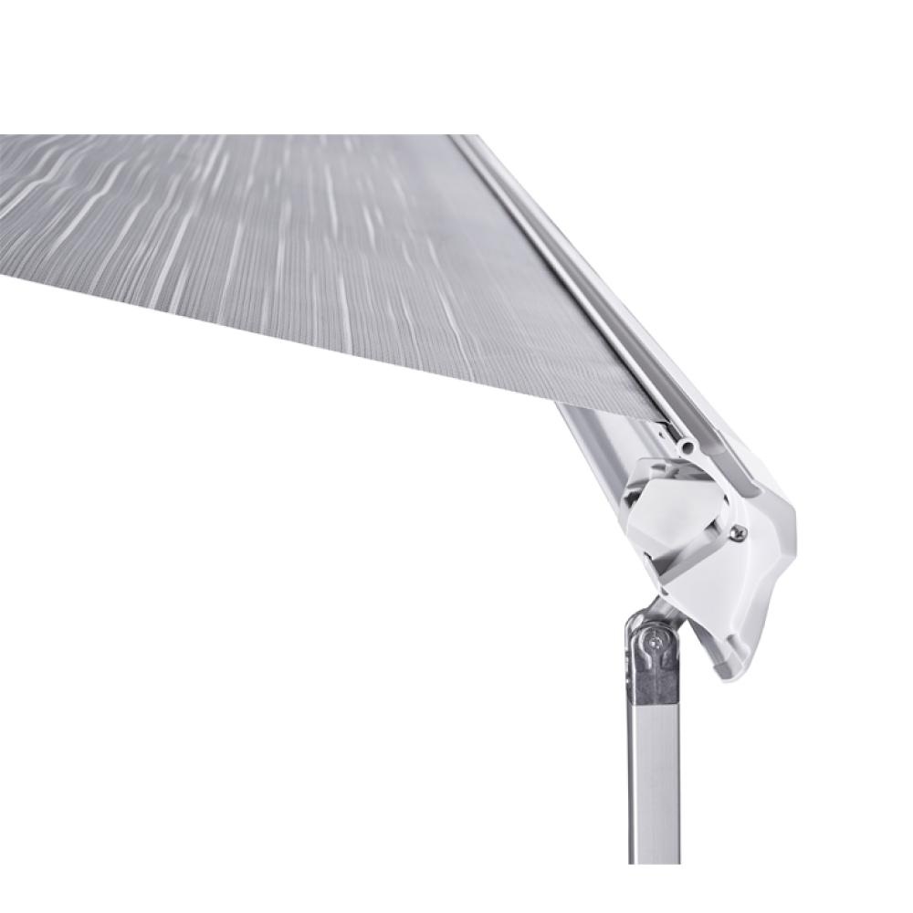 Thule 6300 wit 500 12V Mystic-Grey cassetteluifel