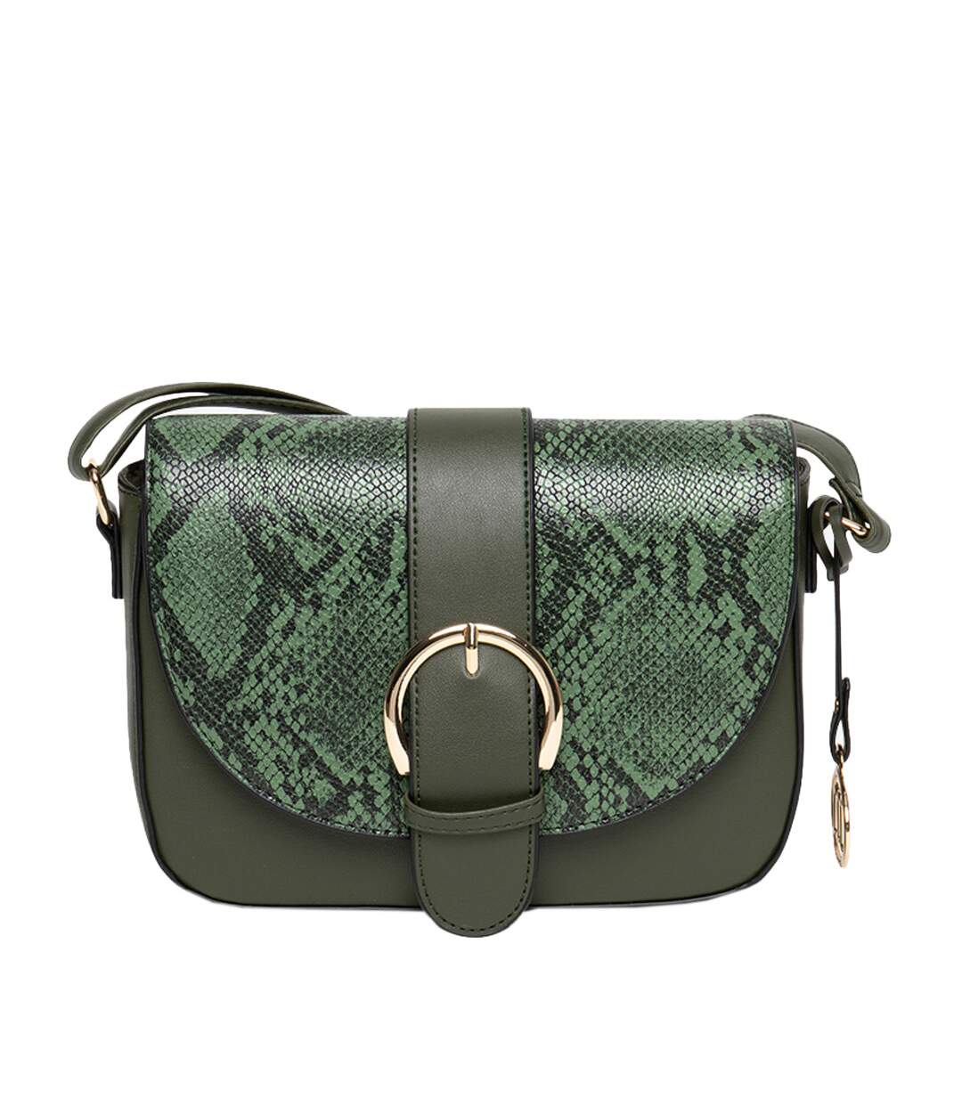Sac bandoulière Kaki Femme Manoukian Tilla