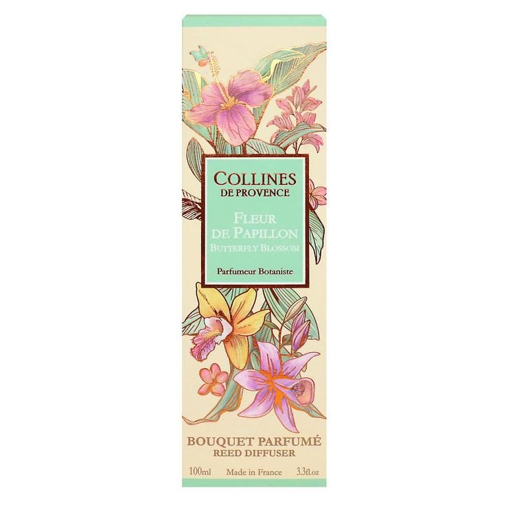 Diffuseur parfum d'ambiance les Estivales Fleur de Papillon 100ml