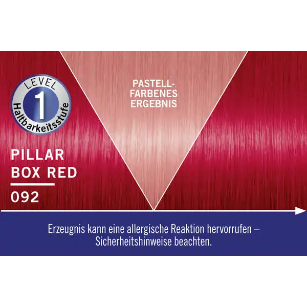 Ultra Brights Haarfarbe 092 Pillar Box Red