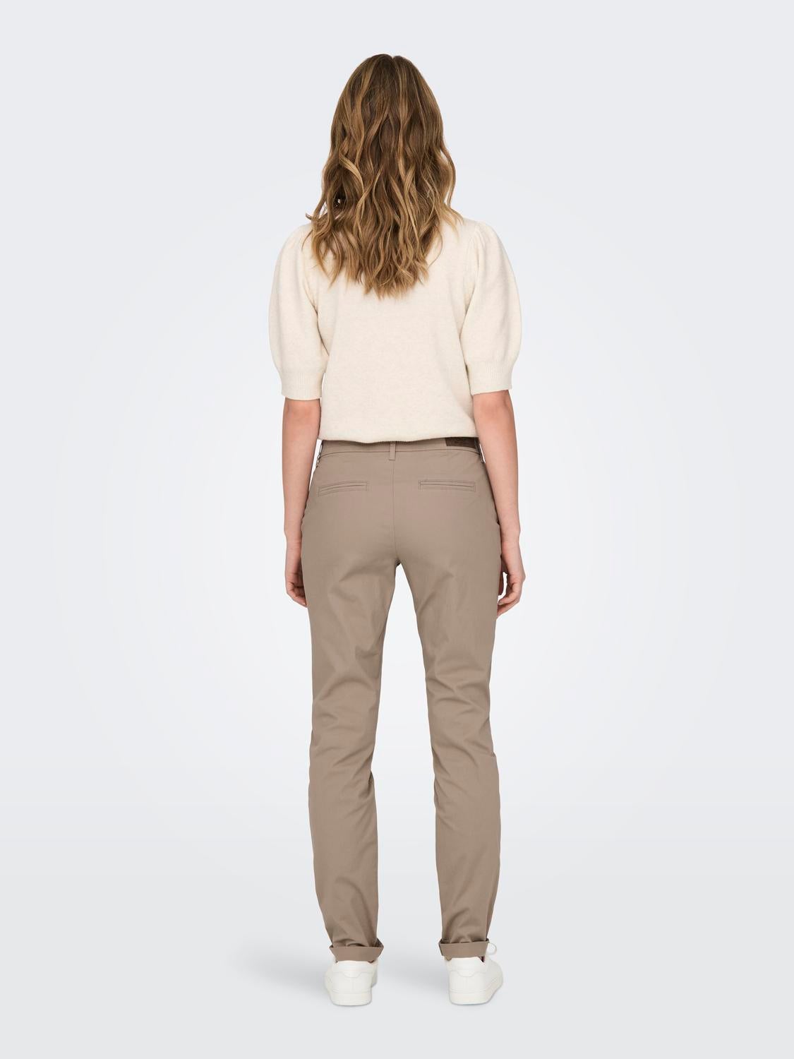 ONLPARIS Slim Fit Chino Hose Silver Mink